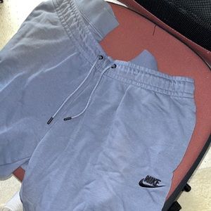 Nike blue joggers